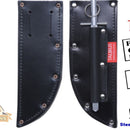 Boning Knife, Straight - Leather, With Steel Holder - Made in NZ By Taurus