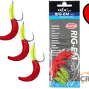 CDX Lures RIG-EM 7cm Rigs Scented Single Tail 'Orange Tails' - Gurnard Love-em!