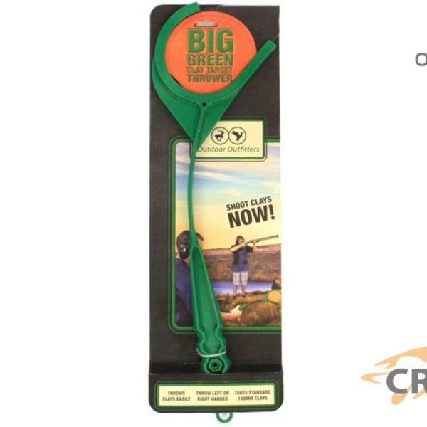 Clay Target Thrower - Big Green By Outdoor Outfitters