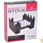 Emergency Folding Stove With Set of 24 Fuel Tablets