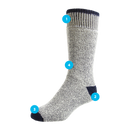 Mens Superfleece Colour Out Tip H&T Socks