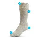 MENS SUPERFLEECE 2 PACK SOCKS