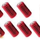 GTL CR123A, CR123A, LS 16340 Compatible Rechargeable 2300 mAh Li-Ion Battery