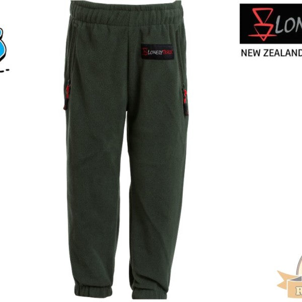 Kids Rookie WARM Fleece Track Pants By Lonely Track