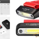 Klarus HC3 Visor Clip Motion-Sensing Rechargeable Headlamp - 5 MODES!