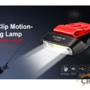 Klarus HC3 Visor Clip Motion-Sensing Rechargeable Headlamp - 5 MODES!