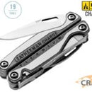 Leatherman Charge TTi Titanium LEATHER POUCH - Tool, 19 Tools in 1 - Made in USA