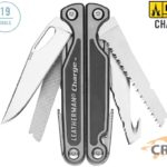 Leatherman Charge TTi Titanium LEATHER POUCH - Tool, 19 Tools in 1 - Made in USA