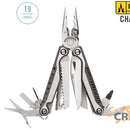 Leatherman Charge TTi Titanium LEATHER POUCH - Tool, 19 Tools in 1 - Made in USA