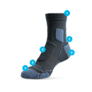 Unisex Merino Tec Performance Quarter Sock
