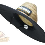 Okuma Straw Hat, Woven Straw Construction for Cooling