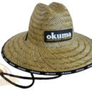 Okuma Straw Hat, Woven Straw Construction for Cooling