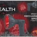 Rechargeable CREE T6 LED Spotlight 10 Watts, 850 Lumens - RED or WHITE Beam - USB