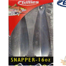 SNAPPER 16 oz  (Reef / Bomb) Sinker Lead Mould - Makes 2 x 16 Ounce Sinkers