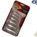 SNAPPER 2 x 1, & 1 each of 2, 3 & 4.5 oz  (Reef / Bomb) Sinker Lead Mould - Makes 5 Sinkers