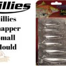 SNAPPER 2 x 1, & 1 each of 2, 3 & 4.5 oz  (Reef / Bomb) Sinker Lead Mould - Makes 5 Sinkers