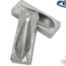 SNAPPER 32 oz  (Reef / Bomb) Sinker Lead Mould - Makes 1 x 32 Ounce Sinkers