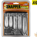 SNAPPER MEDIUM (Bomb / Reef) Combo Sinker Lead Mould - Makes 2 x 4,  2 x 8, and 1 x 12oz Sinkers