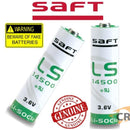 Saft 14500 - 3.6v Lithium Battery 2700mAh