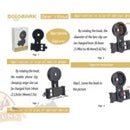 Universal Digital Camera / Cell Phone Mounting Bracket