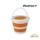 Impact Gel Ball Collapsible Bucket With Water Drain