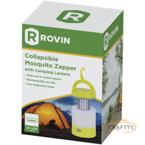 Collapsible Mosquito Zapper with Camping Lantern