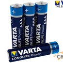 VARTA AA Alkaline Long Life Battery - Pkt/4