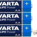 VARTA AA Alkaline Long Life Battery - Pkt/4
