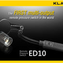 Klarus ED10 Remote Pressure Switch