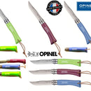 Opinel 7VRI Locking Trekking Knife - Choice of 3 Wicked Colours
