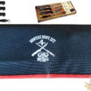 Buffalo River 5 Piece Hunters Knife Set - Includes Steel and Cordura Zippered Case