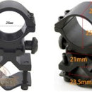 Universal Weaver Style Rail Barrel Mount For Torch, Laser - Accessories