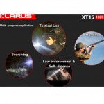 KLarus XT15 Falcon - Rechargeable 1020 Lumen Tactical Torch / Flashlight